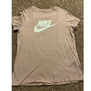 Nike Women's Soft Pink Short Sleeve Tee